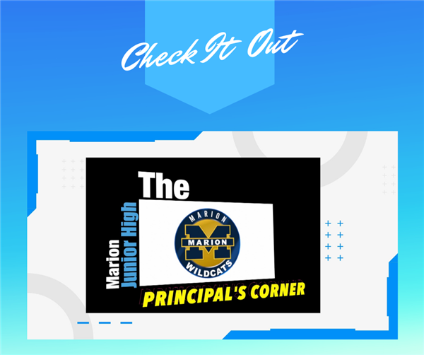 The principal's corner